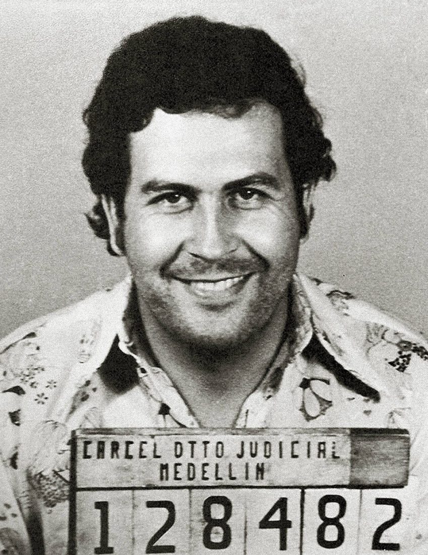 Pablo Escobar, mugshot 1976